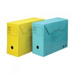 Munhwa File F292-3 Extra Large B4 Document Storage Box Waterproof Coating 1100 Sheet Capacity Professional Archiving Made in Korea