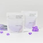 Saenghwal Gongjakso Highly Concentrated Hexagonal Capsule Laundry Detergent Lavender Scent 20 Wipes 2 Packs Bundle