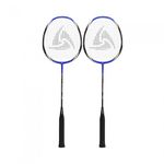 Star Sports Badminton Racket Free Tour X77 DR-AS77X Aluminum Head Lightweight 2-Player Set with Full Cover Bag