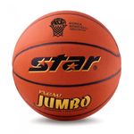 Star Sports New Jumbo Basketball No. 7 BB417 KBA Official Certified High-Durability Synthetic Leather Training Ball