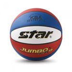 Star Sports Basketball Jumbo FX9 Color BB427-31 KBA Official Match Ball 9-Panel Patented Design Premium Synthetic Leather for Enhanced Grip and Control