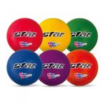 Star Sports Dodgeball Size 2 CB852 Ultra-Soft Polyurethane Foam Safe Cushion Ball for Kids and Elementary School 160mm Lightweight 100g