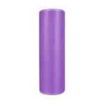 Star Sports EVA Foam Roller 45cm Purple EC200-45 Embossed Anti-Slip Surface for Targeted Muscle Recovery and Pilates