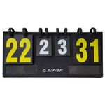Star Sports Multi-Purpose Scoreboard Large XH509L High Visibility Portable Score Keeper for Badminton Table Tennis and Soccer