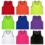 Star Sports Junior Team Training Vest SW4003J Breathable Mesh Scrimmage Jersey for Kids and School Sports 7 Vibrant Colors Lightweight 68g