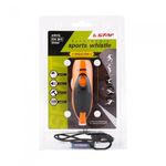 Star Sports Electronic Whistle Olive Wrist Type XH344 Orange Multi-Purpose Safety Whistle with Wrist Strap for Sports and Emergencies