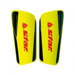 Star Sports Soccer Shin Guard SD242M Lightweight LDPE and EVA Impact Protection 180x82mm Professional Football Leg Guard 1-Set of 2