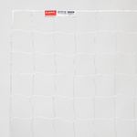 Star Sports Soccer Goal Net SN303H 3.5mm Durable PE Mesh Official Size 7.5x2.5m Heavy Duty Set of 2 for Professional Football Match White