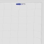 Star Sports Soccer Goal Net SN330H Official Size 7.5x2.5m Durable 3.0mm PE Mesh Replacement Net 1-Set of 2 for Professional Matches White