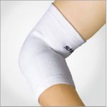 Star Sports Elbow Support Guard XD510W White  High-Performance Aerocool Fabric Compression Sleeve for Joint Protection and Recovery