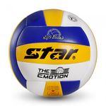 Star Sports Volleyball The Emotion Color No. 4 VB625-33T Premium Soft Polyurethane High Visibility Training Ball for Schools