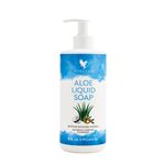 FOREVER® Aloe Liquid Soap 473ml Hydrating Multi-Purpose Cleanser with 39% Pure Aloe and Argan Oil