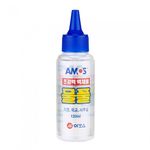 AMOS Liquid Glue 120ml Clear Adhesive for Slime Making School Office DIY Paper Craft Made in Korea