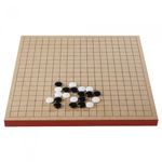 Shingwang Baduk Premium MDF Flat Go Board 25mm Thick Professional Style Wooden Table Board Game
