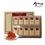 SAMDAEIN Korean Red Ginseng Slices with Honey BOK 20g x 10 Packs Honeyed 6-Year-Old Red Ginseng Chewy Jelly Type Snack _ Made in Korea