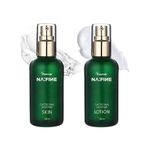 PEERNAR Chunyouncho Cactus Snail Skincare Set with Anti-Aging Skin and Lotion for Intensive Hydration and Whitening _ Made in Korea