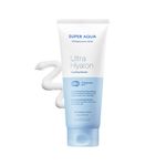 MISSHA Super Aqua Ultra Hyalron Foaming Cleanser 200ml 10-Layer Hyaluronic Acid Deep Hydrating Cleanser _ Made in Korea