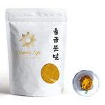 Nanda Life Pure Turmeric (Curcuma) Powder 200g 100% Korean Jindo Origin Low-Temperature Dried Natural Herb Powder _ Made in Korea