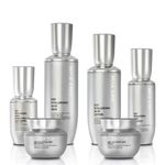 JINYYUM EGF Hyaluronic Acid 6-Piece Skincare Set for Intensive Hydration Brightening and Advanced Wrinkle Care Elasticity _ Made in Korea 