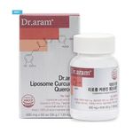 Dr. aram Liposomal Curcumin and Quercetin 500mg High Absorption Antioxidant Health Supplement 600mg 60 Tablets _  Made in Korea