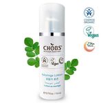 CHOBS Organic Moringa Lotion 110ml Vegan Hydrating Moisturizing Nourishing Emulsion _ Made in Korea