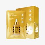 JAMINKYUNG Ultra Propolis Ampoule Mask Glow Hydrating Sheet Mask Multi Pack Anti Aging Brightening 20g 10ea _ Made in Korea