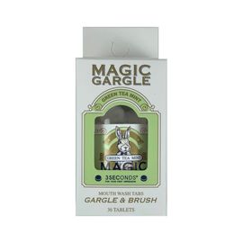 [Magic Gargle] Chewing Gargle -  Green Tea Mint Flavor - 36 individually packaged tablets per bottle _ Made in KOREA