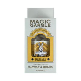 [Magic Gargle] Chewing Gargle -  Lemon Flavor - 36  individually packaged tablets per bottle _ Made in KOREA