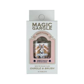 [Magic Gargle] Chewing Gargle -  Peach Flavor - 36 individually packaged tablets per bottle _ Made in KOREA