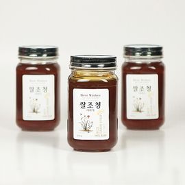 [HAENAME] Jocheong(Grain syrup) 600g _ Grain syrup made of rice, Korean traditional syrup, Delicious and healthy vegan food, Made in Korea