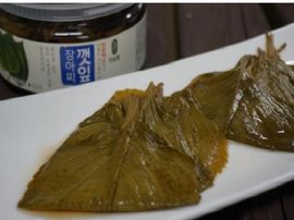 [MISIL_FARM] Handmade Perilla leaves pickle 400g _ Korean traditional pickles (Jangajji),Vegan food _Made in Korea