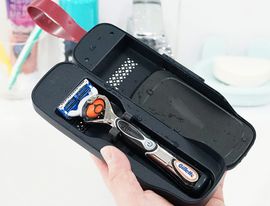 [Link] Portable Razor Blade Sterilizer Cleaner + Cleaning Pad, Razor All Care, Razor, Epilator, UV sterilizer _ Made in KOREA