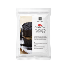 Dr. CPU Jelly Modeling Powder _ Charcoal (Soothing & Purifying) 1kg _ For oily and troubled skin – Absorbs excess sebum and clears pores with charcoal _ Made in Korea