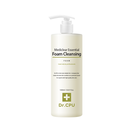 Dr. CPU Mediclear Essential Foam Cleansing 1000ml – Deep Cleansing & Moisturizing Care _ Made in Korea 