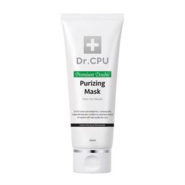 Dr. CPU Premium Double Purizing Mask 250ml _ Deep Cleansing & Brightening Clay Mask _ Made in Korea