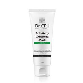Dr. CPU Anti-Acne Green Tea Mask 250ml _ Calming, Sebum Control & Pore Care _ Made in Korea
