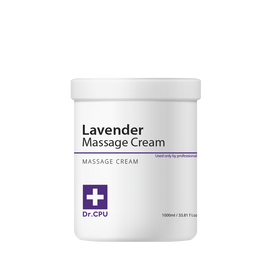 Dr. CPU Lavender Massage Cream 1000ml – Deep Moisture & Aromatherapy Skin Soothing Care _ Made in Korea
