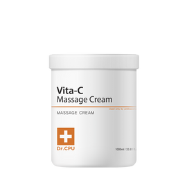 Dr. CPU Vita-C Massage Cream 1000ml – Brightening & Revitalizing Moisture Care _ Made in Korea