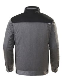 [Heidi] TB-907 melange grey winter jumper _ work clothes, office clothes, group clothes, uniforms, anti-static lining