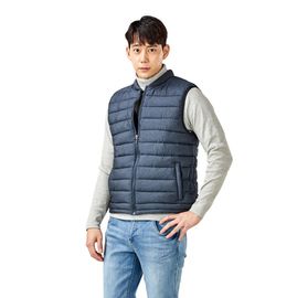 [Heidi] PW-V53 Winter Vest / Wellon Cotton Padded Vest_Office Wear, Workwear, Group Vest, Uniform