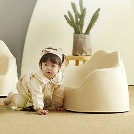 [Lieto Baby] single-person infant sofa toddler table set Eco-friendly materials_Eco-friendly fabric, high-density PU foam, waterproof, streamlined design_Made in Korea