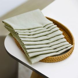 [Lieto_Baby] Copper Life _ Natural antibacterial baby handkerchief  copper fiber 5P (beige) _ Made in korea 
