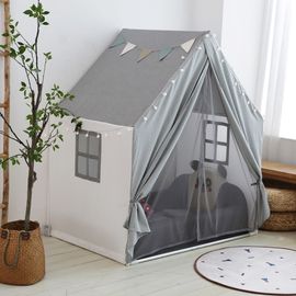 [Lieto_Baby] Lieto FOR YOU Playhouse for Kids, DEEP CLOUD_ Play-tent, Indoor tent, Toy house, Easy to Setup, Spacious Size, Easy to Laundry _ Made in KOREA