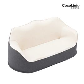 [Lieto Baby] COCO LIETO Baby Sofa for 2 people, Deep Cloud_Correct posture, Toddler sofa, Water Resistance, High-density foam_Made in Korea