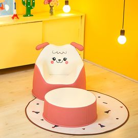 [Lieto Baby] COCO LIETO Poyu Character Baby Sofa for 1 Person, Funny_Correct Posture, Toddler Sofa, Posture Education _Made in Korea