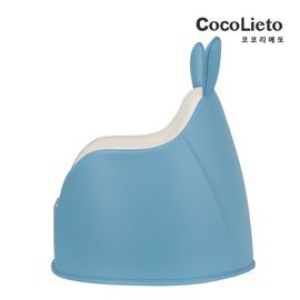 [Lieto_Baby] Lieto Character  Baby Sofa, Blue, Single_ Baby Furniture, Kids Chair, Toddler Couch, Non-Toxic Material _ Made in KOREA