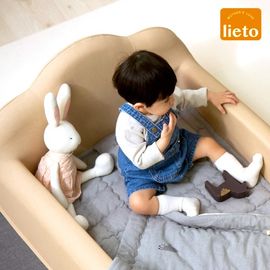 [Lieto_Baby] Lieto FOR YOU Baby Bed, Hazelnut_ Baby Furniture, Infant, Toddler Bed, Eco-Friendly Material _ Made in KOREA