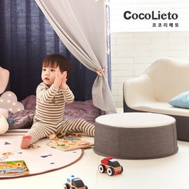[Lieto Baby] COCO LIETO Baby Table Sofa Stool, Deep Cloud_Correct Posture, Stool, Multipurpose Table, Water Resistance_Made in Korea