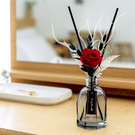 [It`s My Flower]  Preserved Red Rose Diffuser Set, Air Freshener