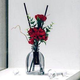 [It`s My Flower]  Red Carnation Diffuser set, Air Freshener